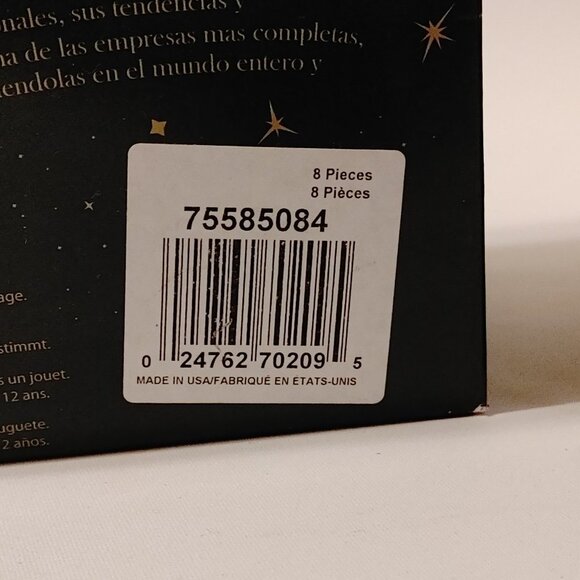 ELEGANT GLASS KREBS Ornament Lot of 3 boxes Swirl Ornament Bulb Ornament Matte - Picture 5 of 9